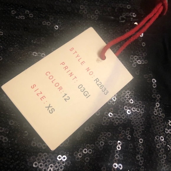 Raga After Dark High Neck Sequin Dress - Picture 9 of 12